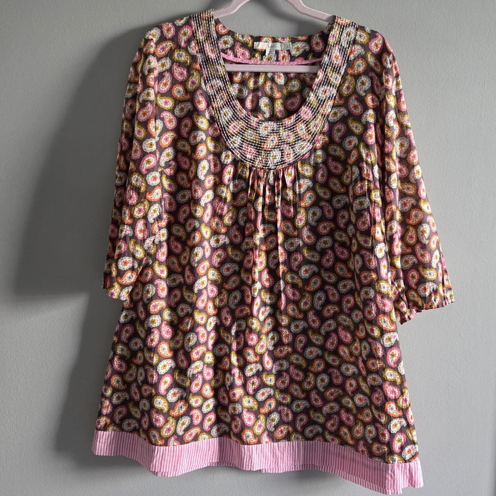 Boden Toulon Tunic Paisley Print, Size 10